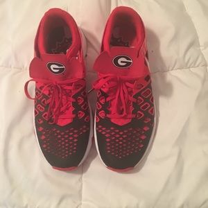 Rare UGA Nike running shoes ***size 15***